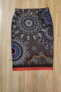 Melissa Paige Boho Style Pencil Skirt